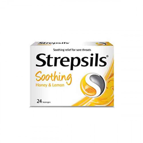 Strepsils Honey And Lemon 24 Pieces