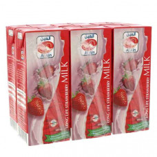 Al Ain Uht Milk  Piecestrawberry 180ml x 6 Piece