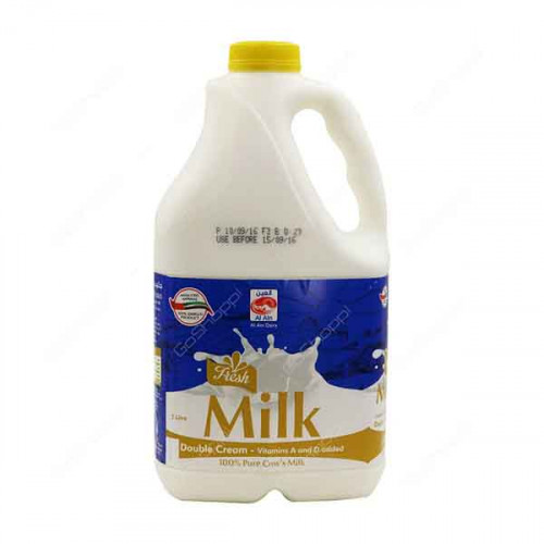 Al Ain Double Cream Milk 2Litre