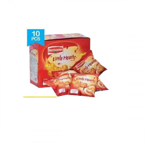 Britannia Little Heart Biscuits 50.5g x 10 Pieces